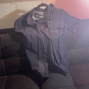 Monument Short Sleeve Button-Down Shirt for Men Size Medium